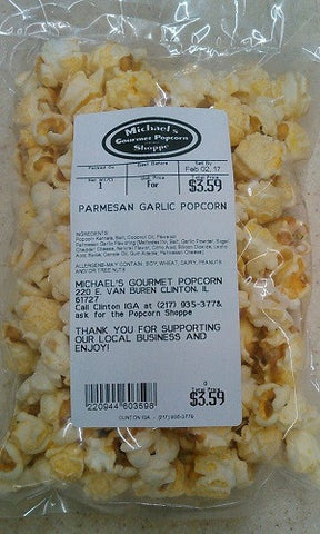 Parmesan Garlic Popcorn