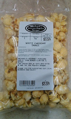 White Cheddar popcorn